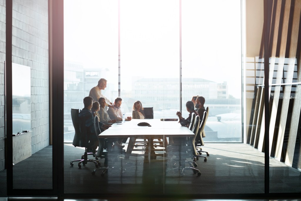 People in boardroom