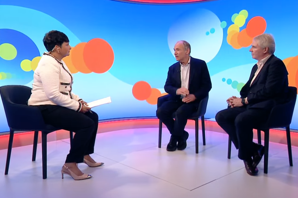 Nigel Shabolt and Tim Berners-Lee in conversation