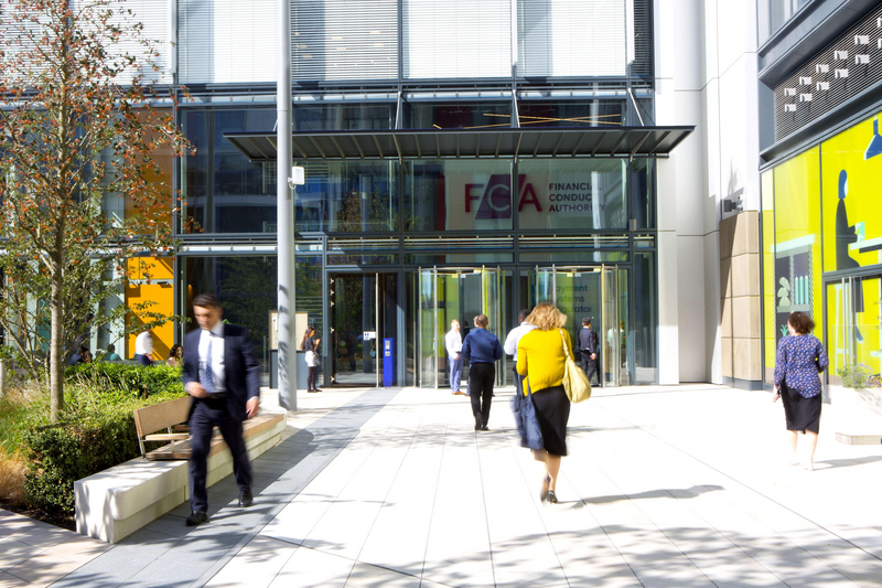 Entrance to FCA offices