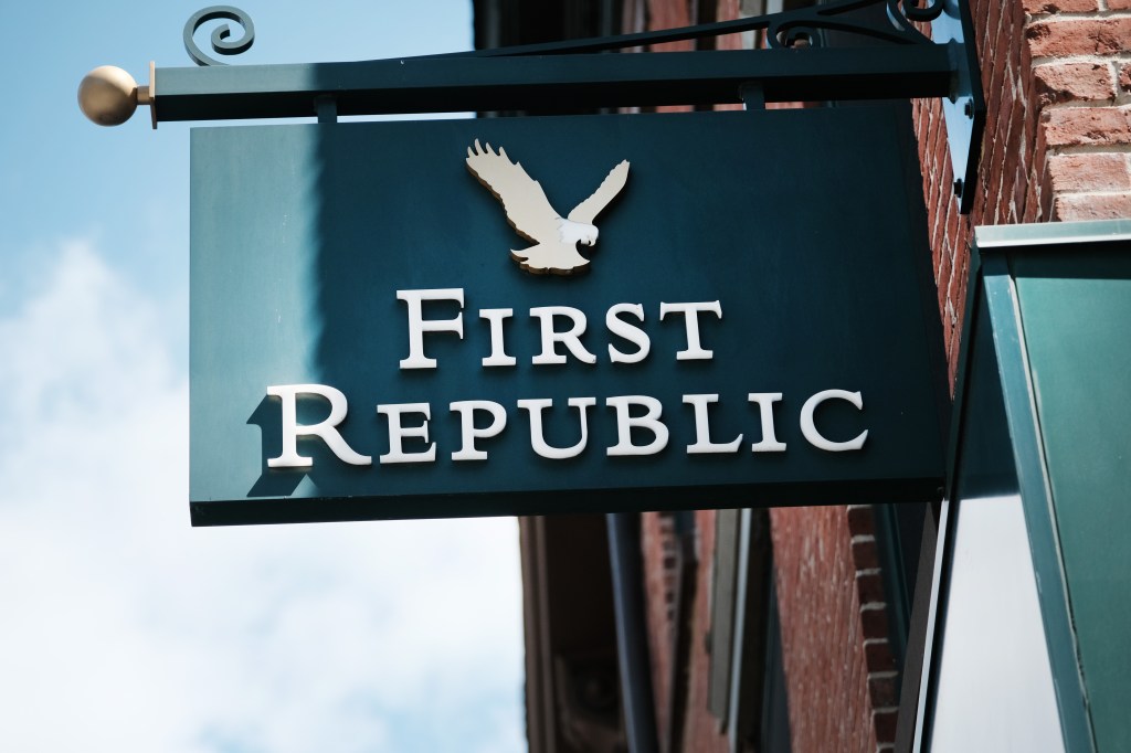 First Republic Branch sign