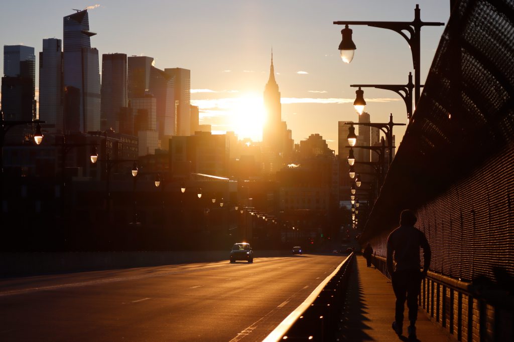 Sunrise over NYC