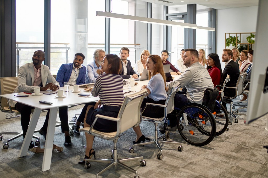 Diverse boardroom