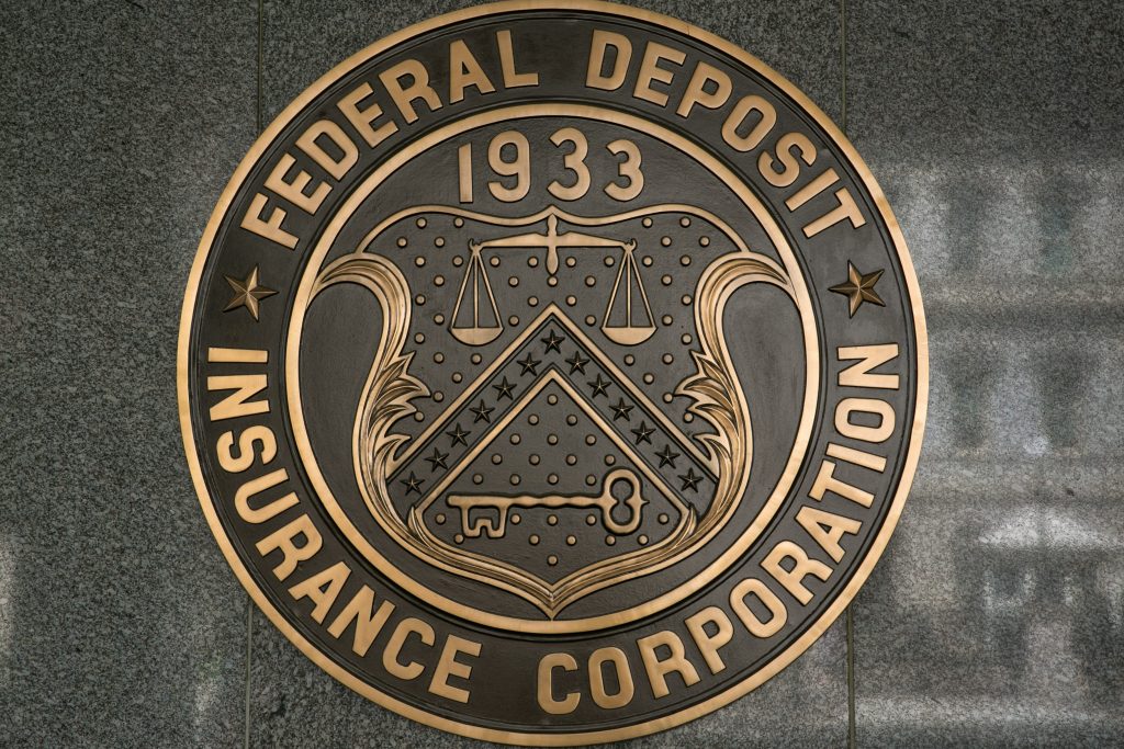 Image of the FDIC logo