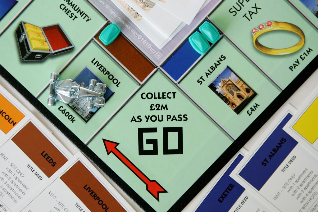 Image of the board game Monopoly