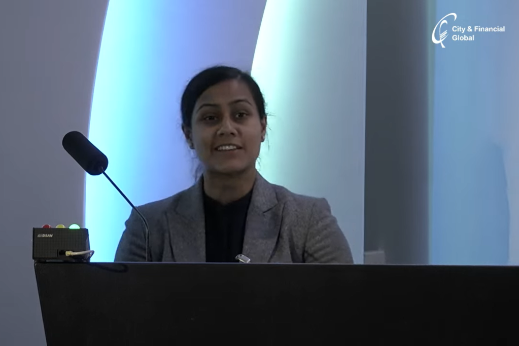 Sholthana Begum, Head of Data, FCA