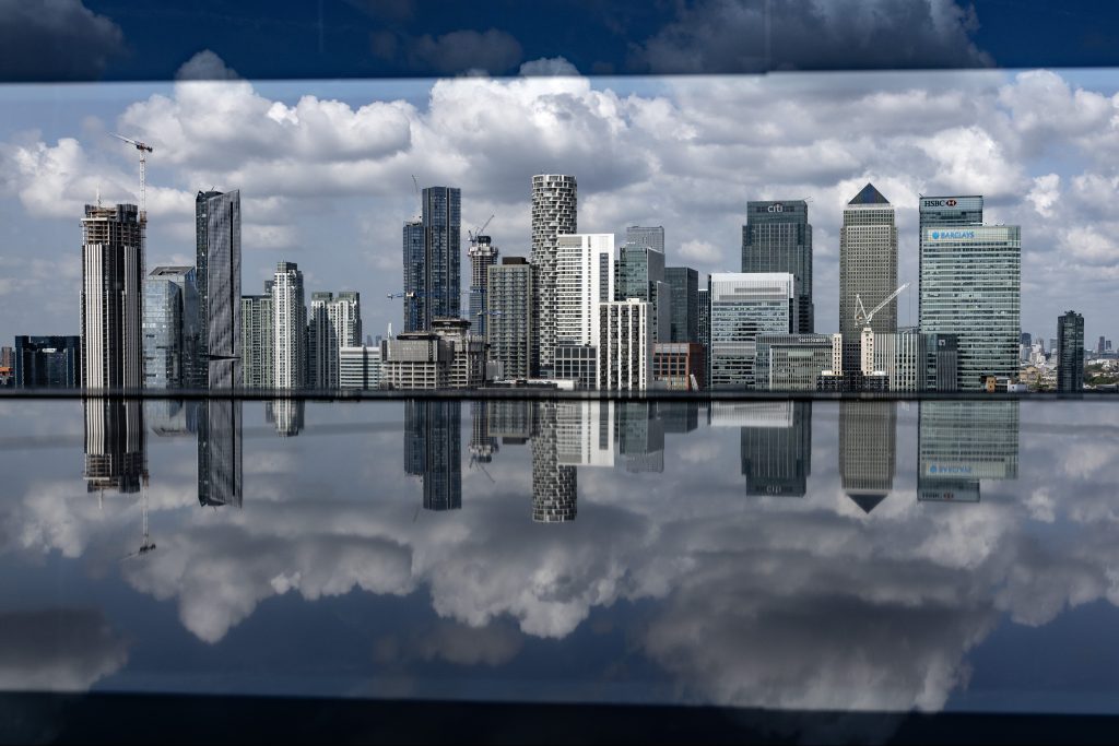 Canary Wharf skyline