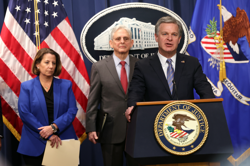 FBI director Christopher Wray