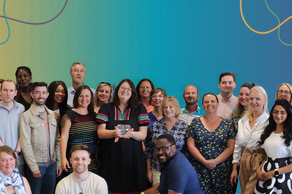 Team of people supporting neurodiversity