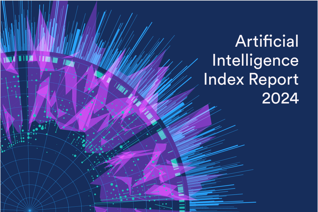 Cover of Stanford University AI Index report