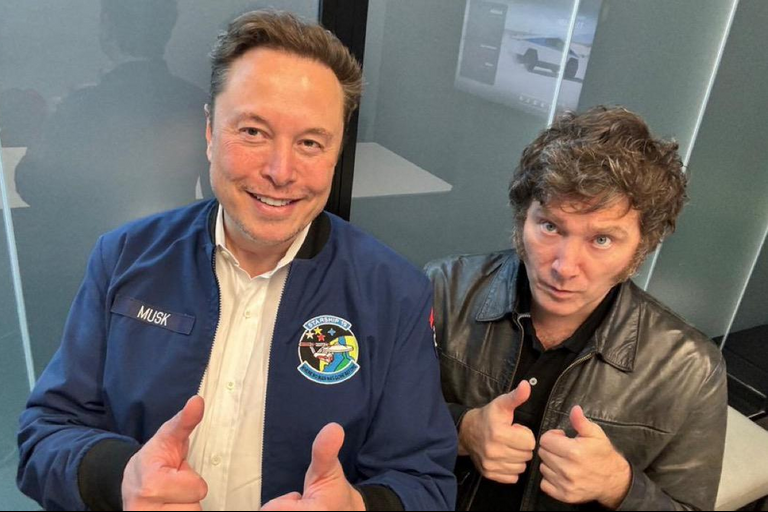 President Javier Milei Meets Elon Musk In Austin, 2024