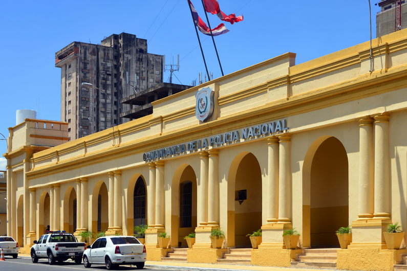 Headquarters of the National Police of Paraguay, Asuncion.
