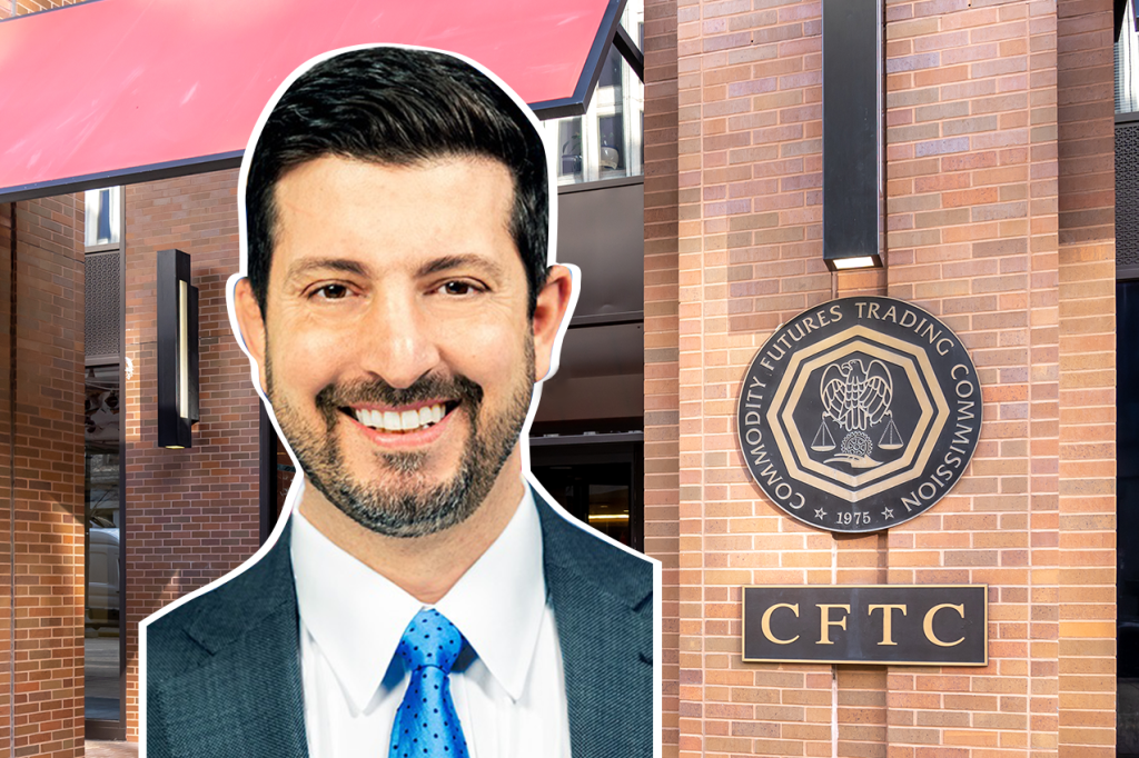 Montage with Ted Kaouk in front of the CFTC building.