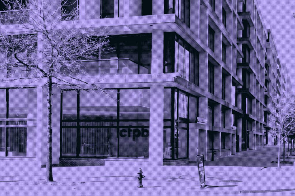 The Consumer Financial Protection Bureau headquarters in Washington D.C.