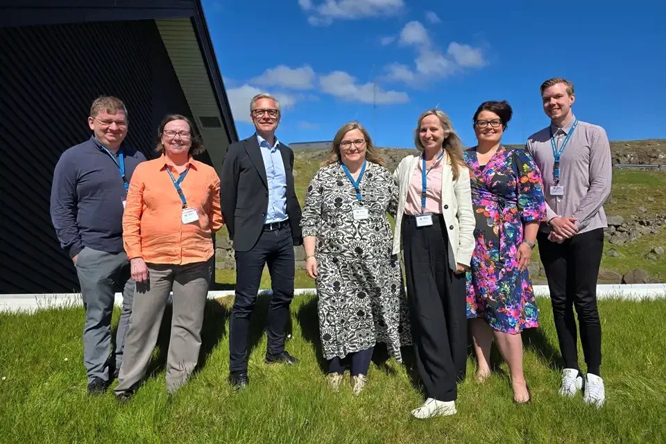 Seven Nordic representatives from the Nordic DPAs met on the Faroe Islands.