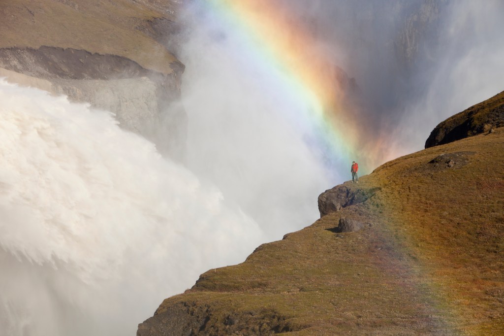 Karahnjukar dam and Halslon reservoir, a massive new hydro electricity project in North East Iceland, in the wilderness area of Vatnajokull