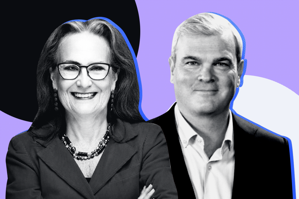 Andrea Bonime-Blanc and Ryan McManus.