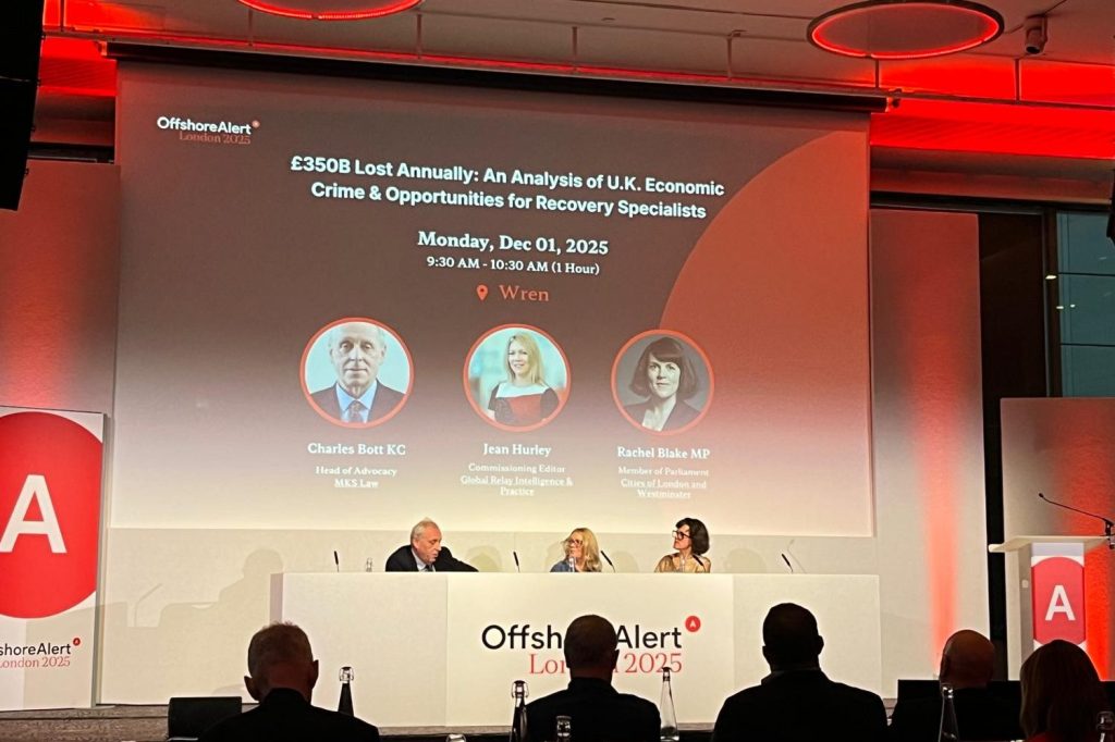 Offshore Alert: Professional training as weapon against £350bn economic crime crisis