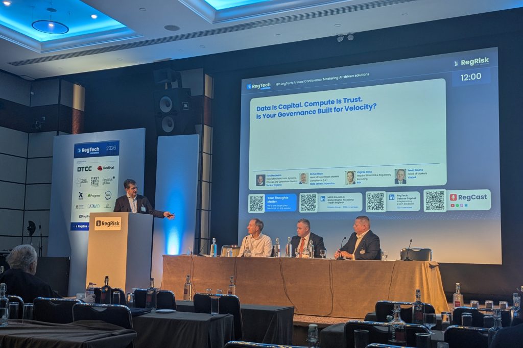 RegTech 2026: Data velocity vs governance friction