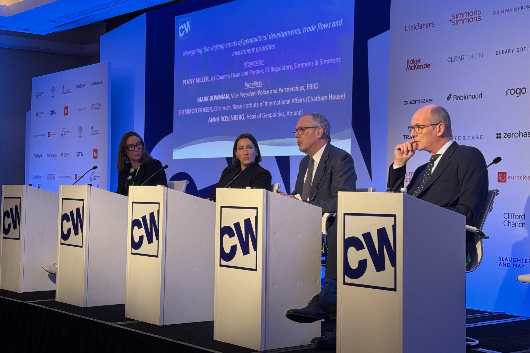 City Week 2026: Discussion on shifting sands of geopolitical developments 