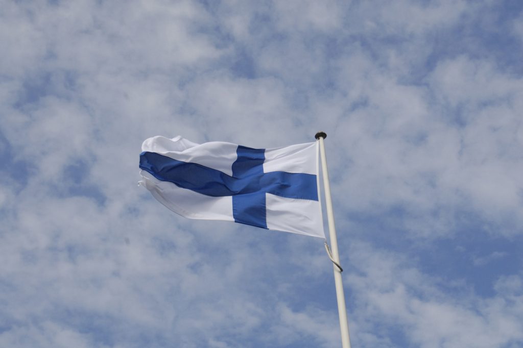 One Finnish Flag
